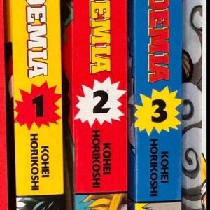 My Hero Academia Manga Volumes 1-3